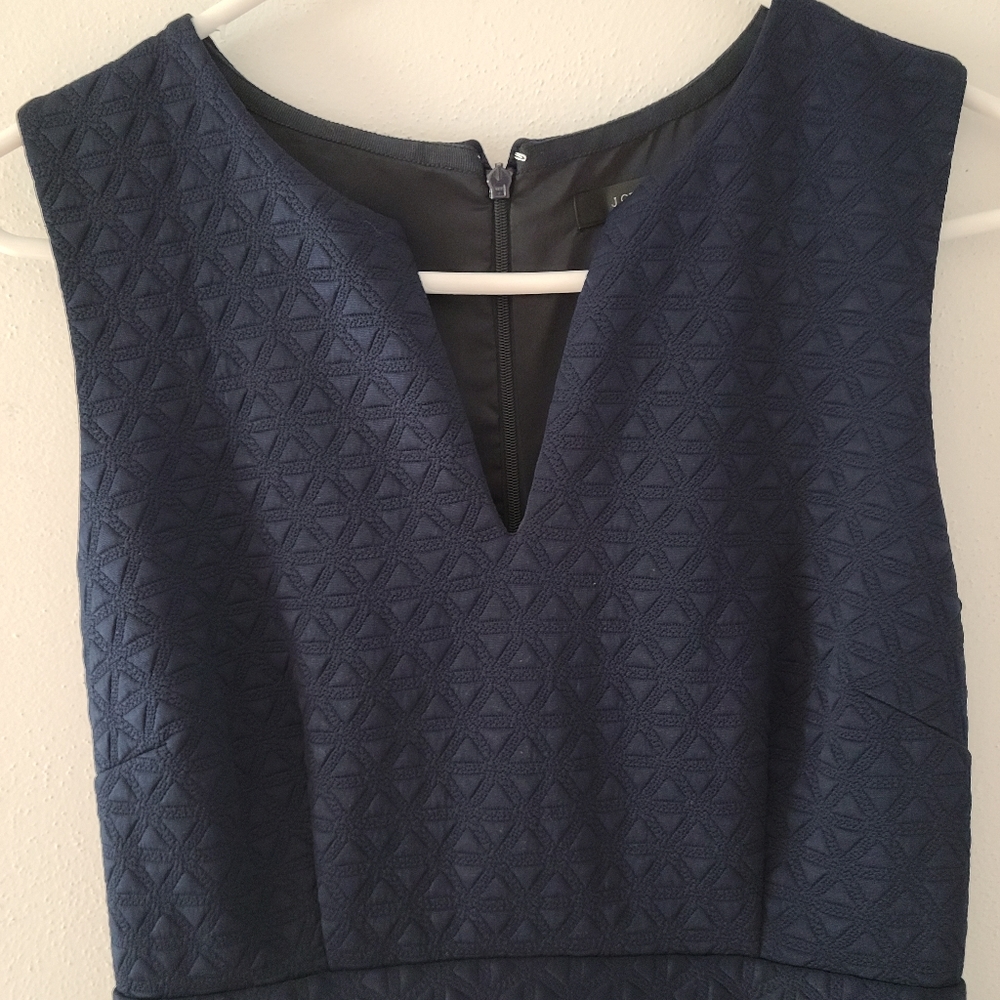 J Crew Navy Blue Dress - Picture 2 of 6